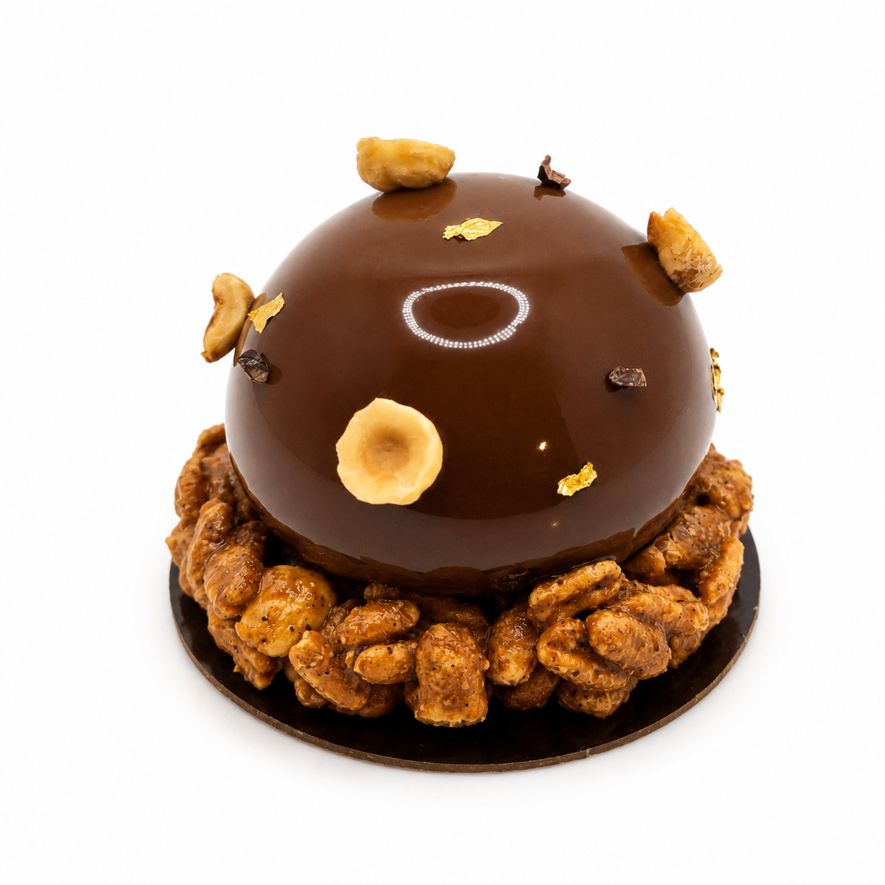 Dôme au chocolat - dessert individuel